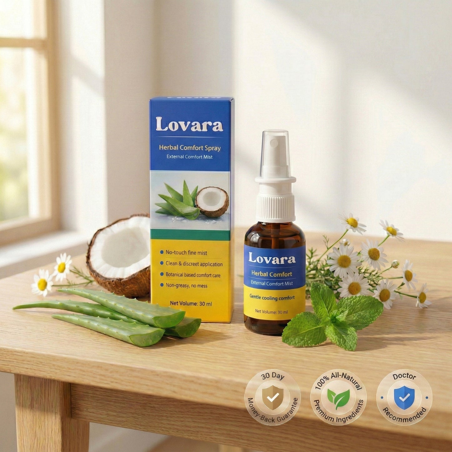 Lovara™ Herbal Comfort Spray